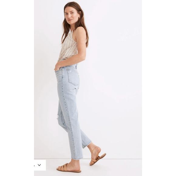 MADEWELL The Perfect Vintage Crop Jean in Sudbury Wash NF086 // 30 - Picture 14 of 15
